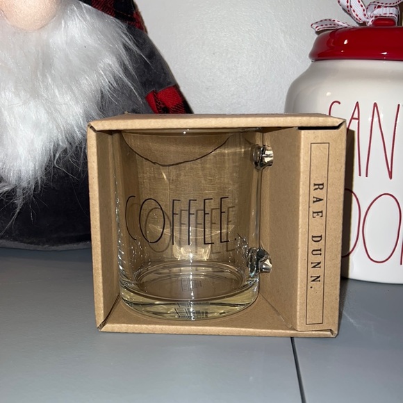 Rae Dunn Other - RAE DUNN GLASS COFFEE MUG